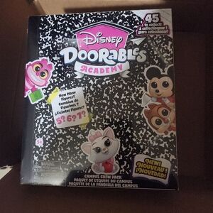 4 Disney Doorables Academy Individual Boxes